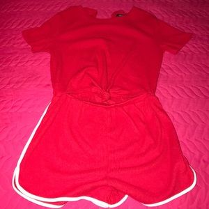 Forever 21 One piece shorts set